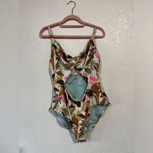 Tropical one piece Aerie swimsuit